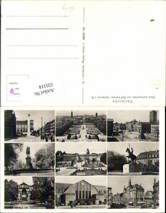 531114, Karlsruhe train station, multi-image pub Velten 5585
