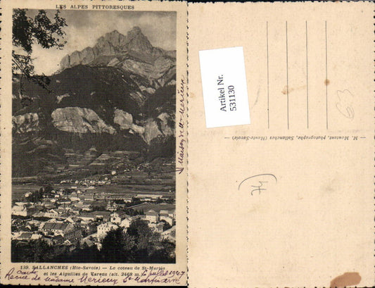 531130,France Haute Savoie Sallanches Mont Blanc Le coteau St Martin