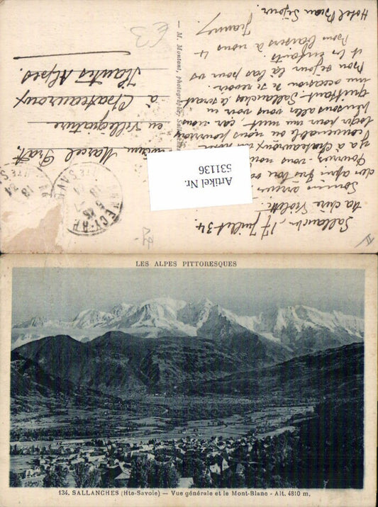 531136,France Haute Savoie Sallanches Mont Blanc