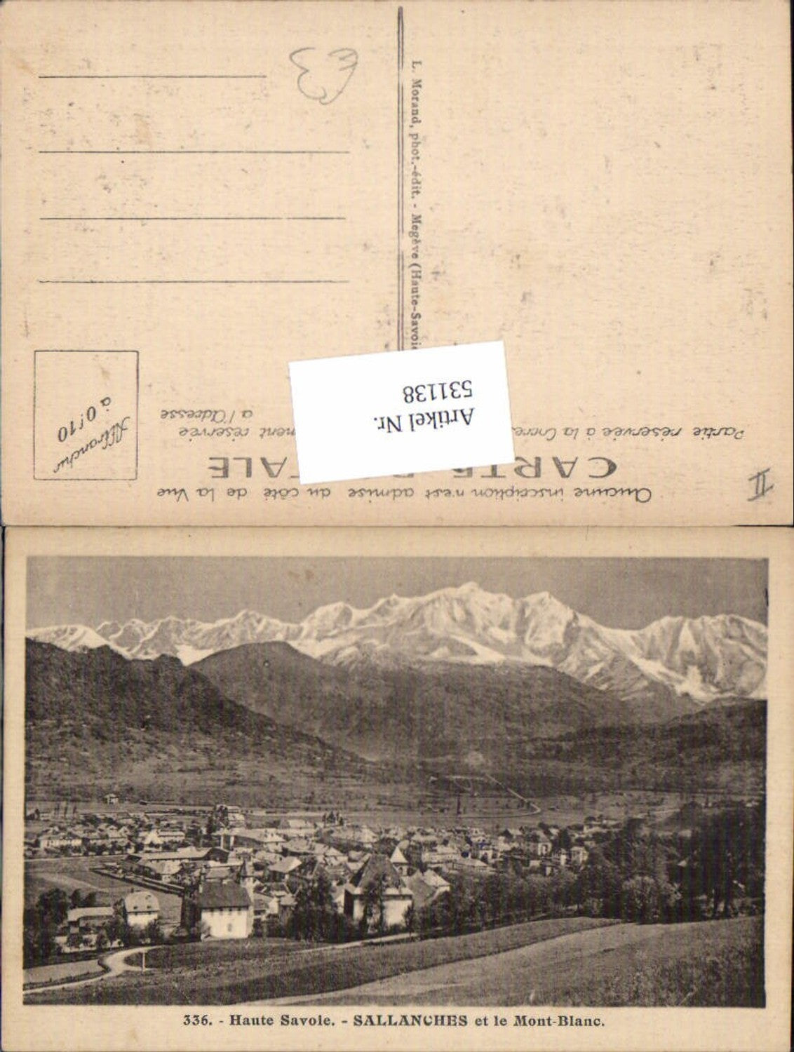 531138,France Haute Savoie Sallanches Mont Blanc