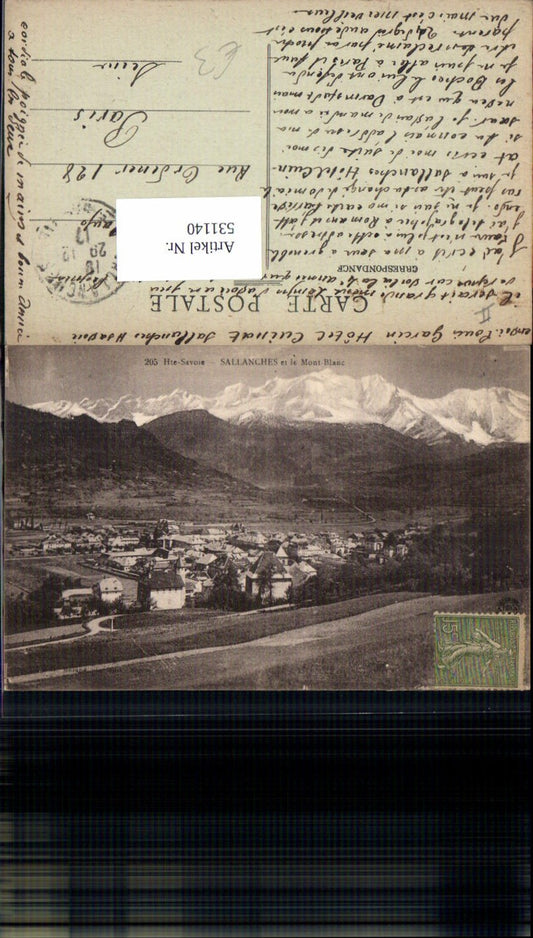 531140,France Haute Savoie Sallanches Mont Blanc