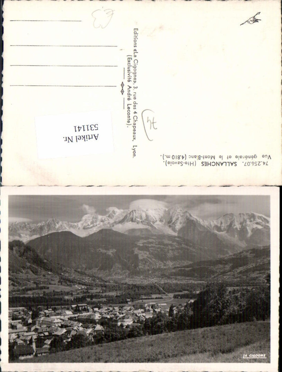 531141,France Haute Savoie Sallanches Mont Blanc