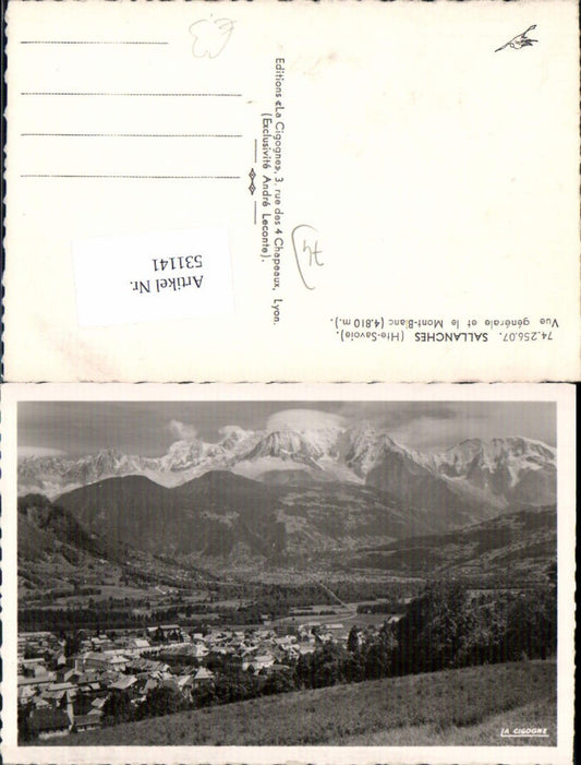 531141,France Haute Savoie Sallanches Mont Blanc