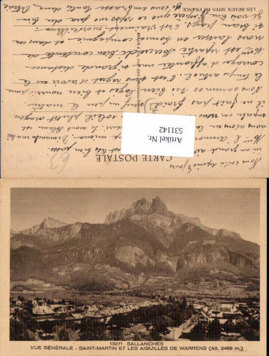 531142,France Haute Savoie Sallanches Mont Blanc