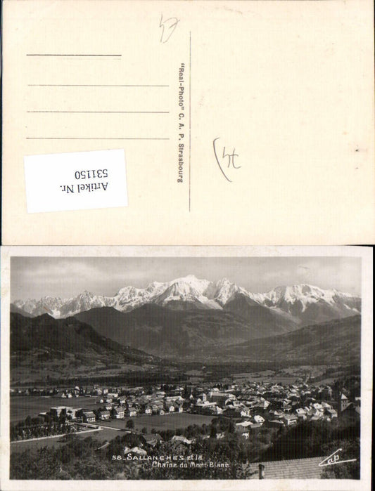 531150,France Haute Savoie Sallanches Mont Blanc