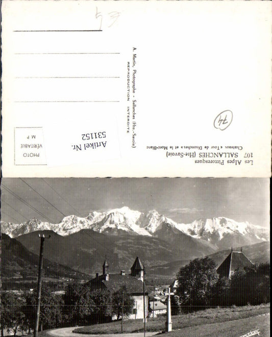 531152,France Haute Savoie Sallanches Mont Blanc