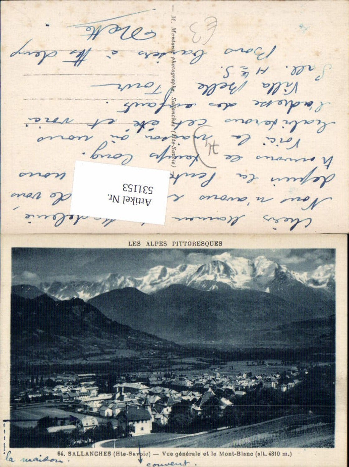 531153,France Haute Savoie Sallanches Mont Blanc