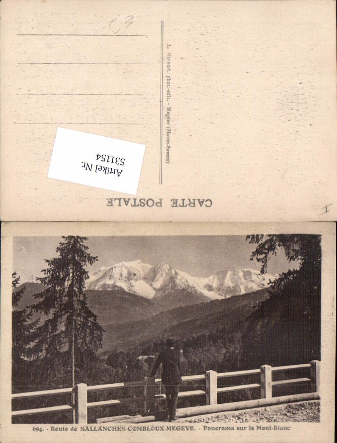 531154,France Haute Savoie Sallanches Mont Blanc