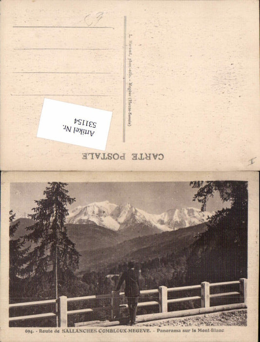 531154,France Haute Savoie Sallanches Mont Blanc