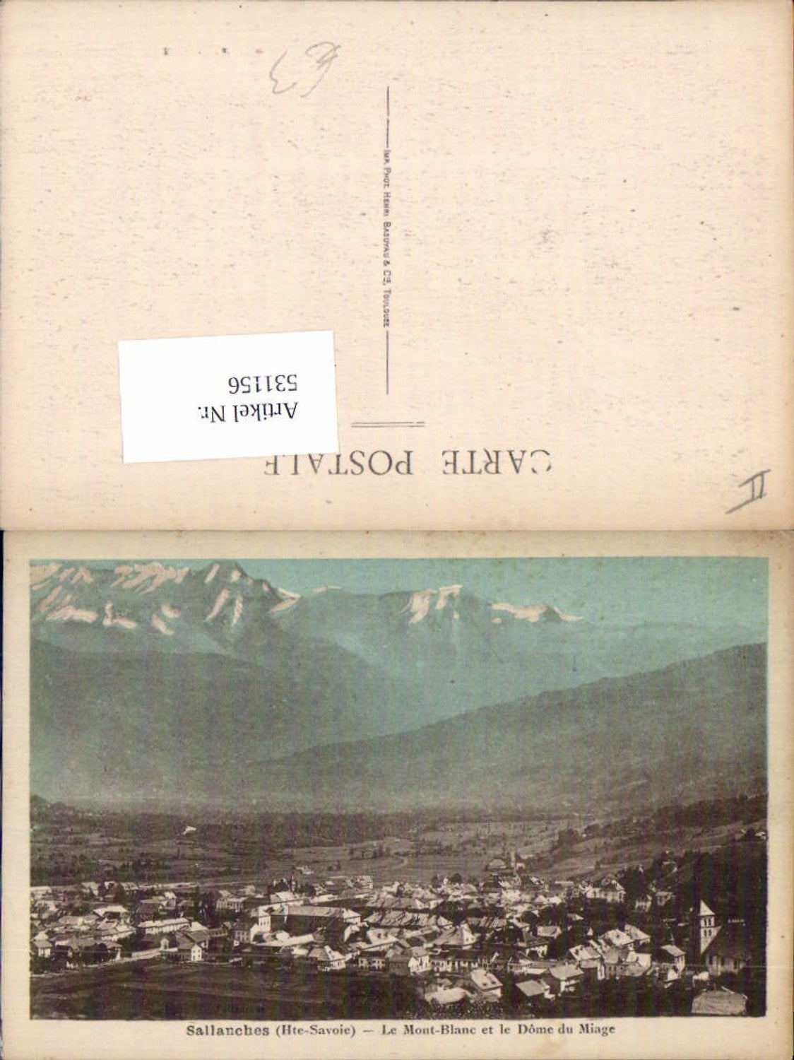 531156,France Haute Savoie Sallanches Mont Blanc