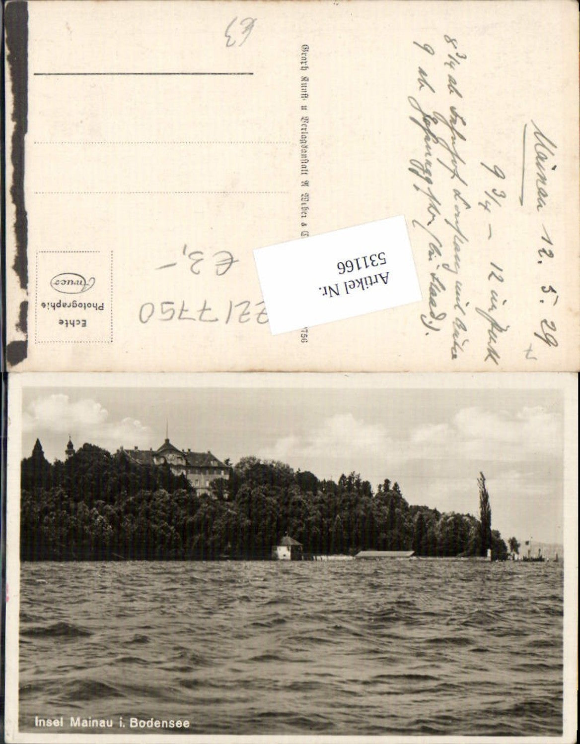 531166,Insel Mainau im Bodensee Konstanz Blick zum Ufer
