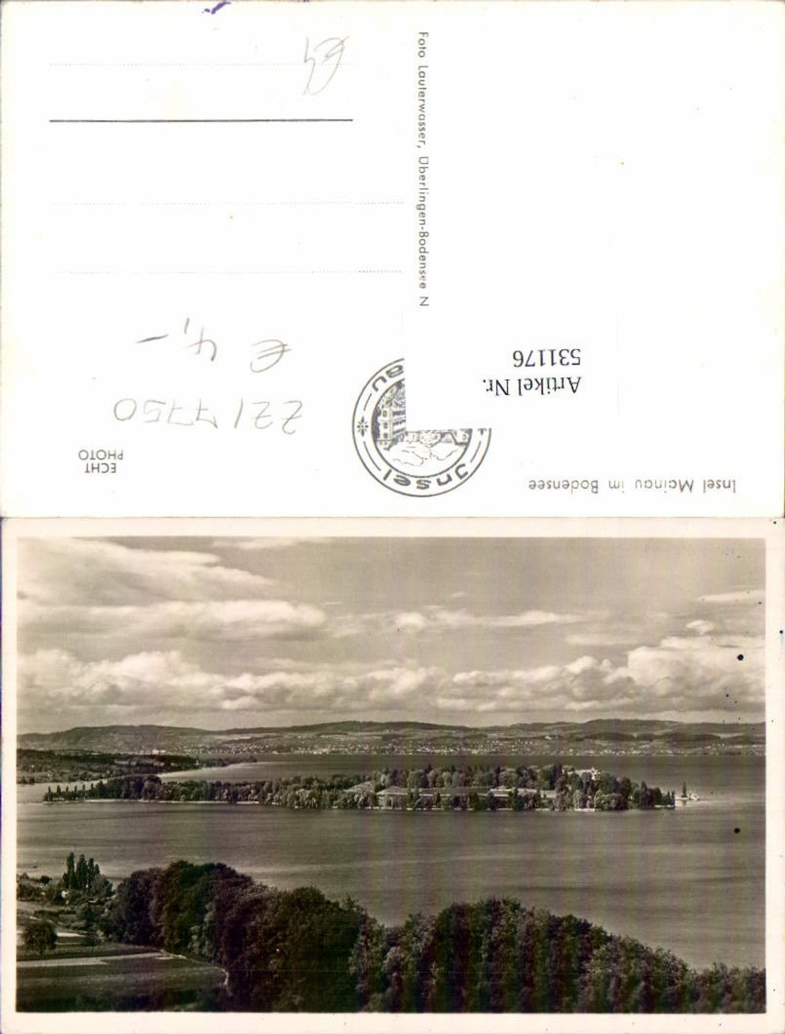 531176,Foto-AK Insel Mainau im Bodensee Konstanz