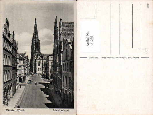 531236,Münster Westfalen Prinzipalmarkt