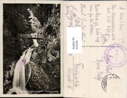 531258, Allerheiligen Waterfall in the Black Forest, Oppenau