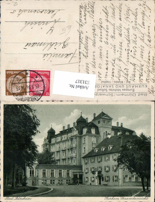531317,Bad Dürrheim Kurhaus Gesamtansicht