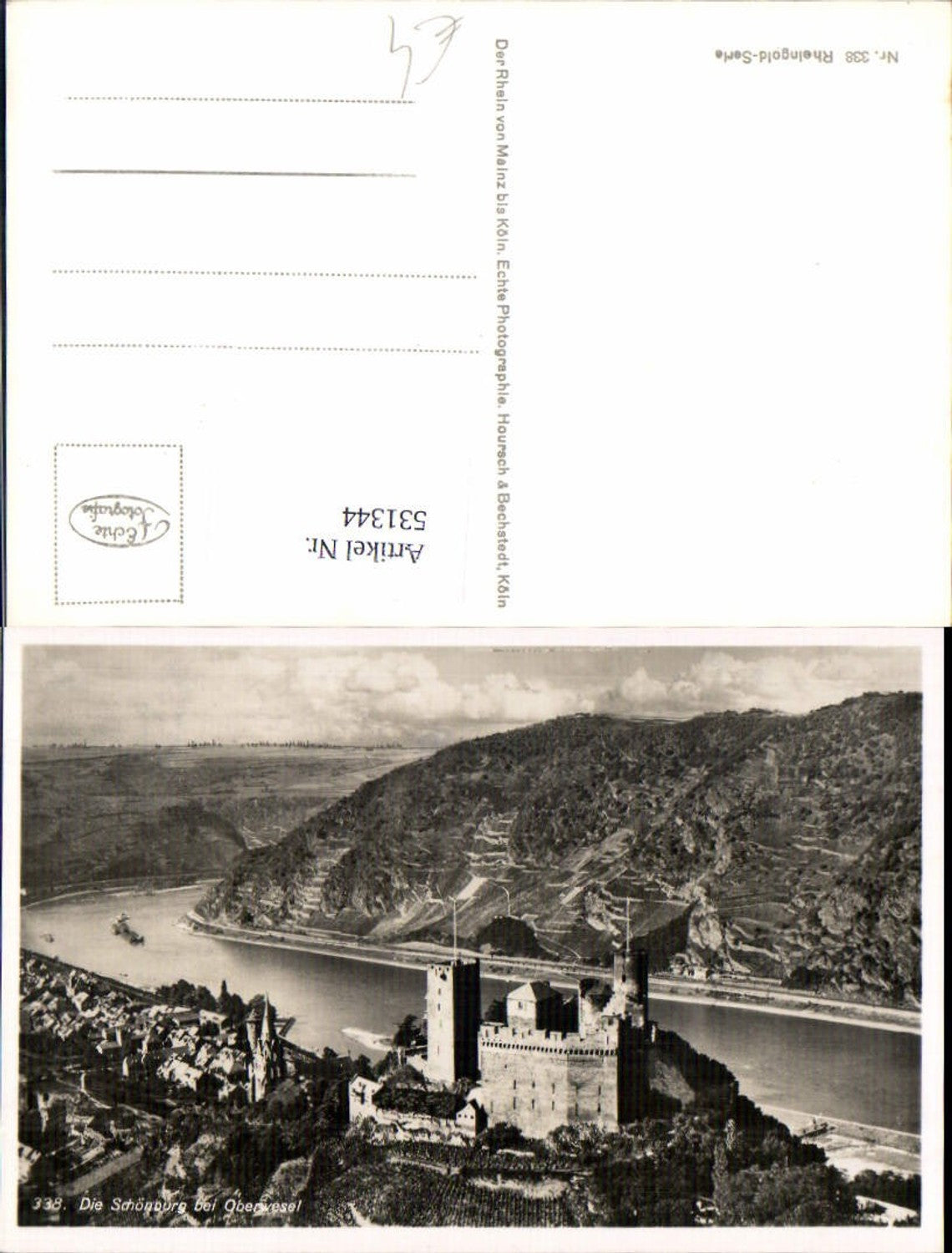 531344,Foto Ak Schönburg b. Oberwesel