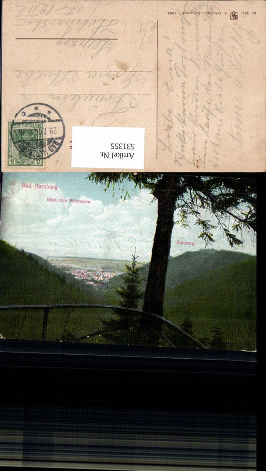 531355,Bad Harzburg Blick Bärenstein Burgberg