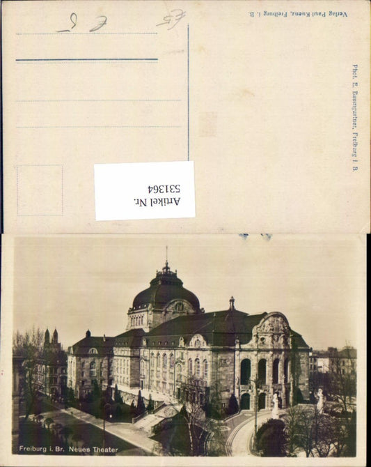 531364, Freiburg im Breisgau, New Theatre