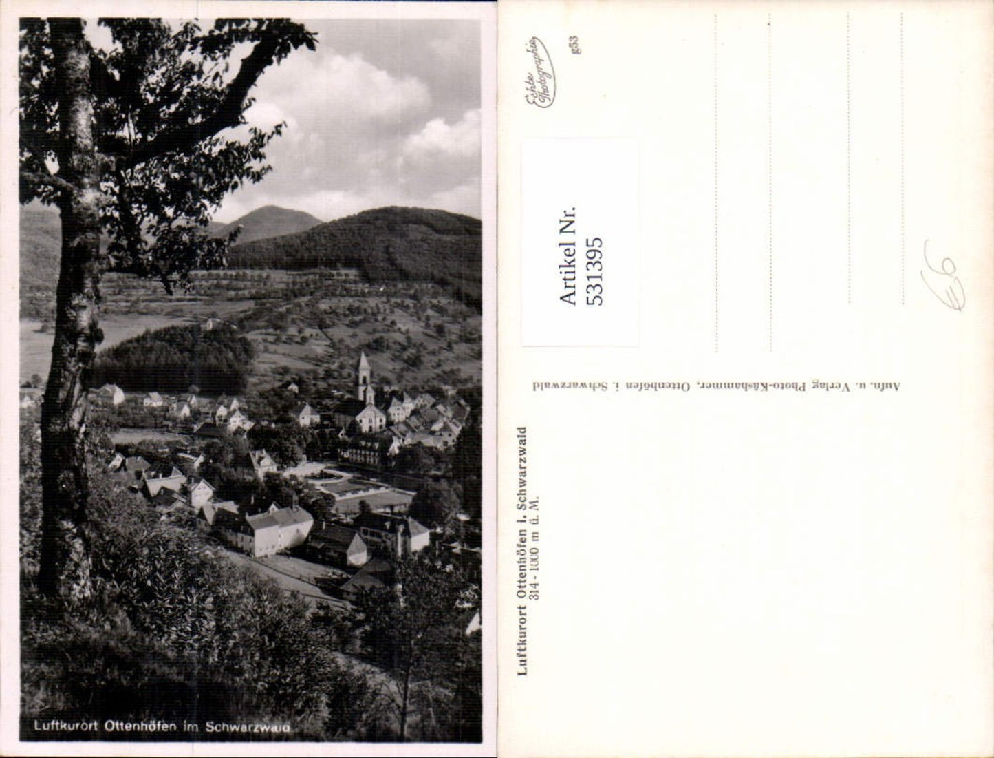 531395,Foto Ak Ottenhöfen im Schwarzwald