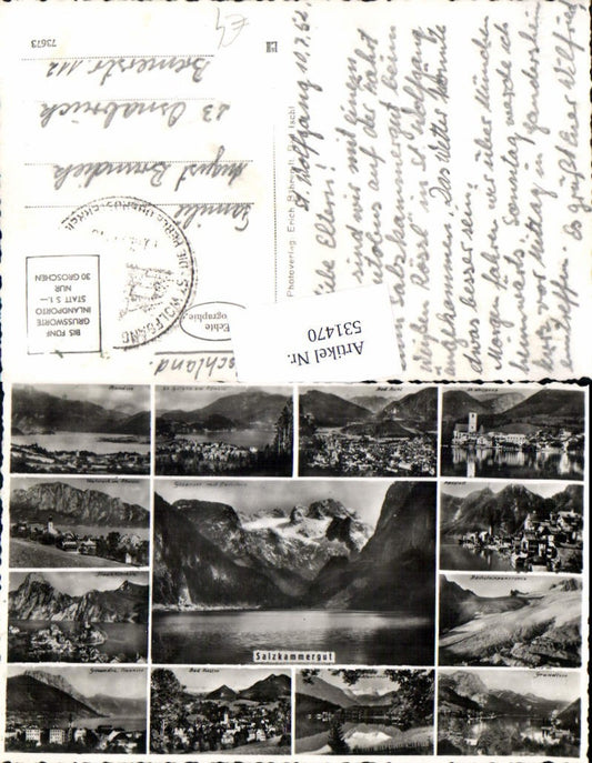 531470,Salzkammergut Mehrbild Gmunden Traunsee Grundlsee Aussee Gosausee Gosau Bad Ischl