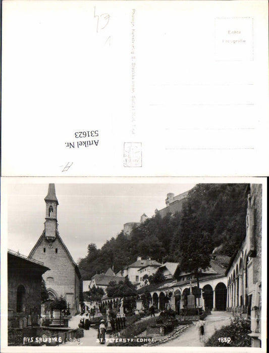 531623,Salzburg Stadt St. Peter Friedhof pub Stockhammer 1889