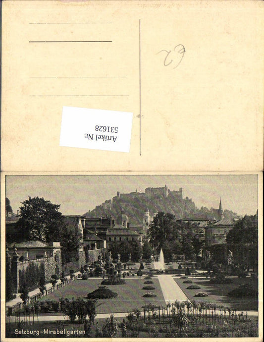 531628,Salzburg Stadt Mirabellgarten Mirabell Hellbrunn