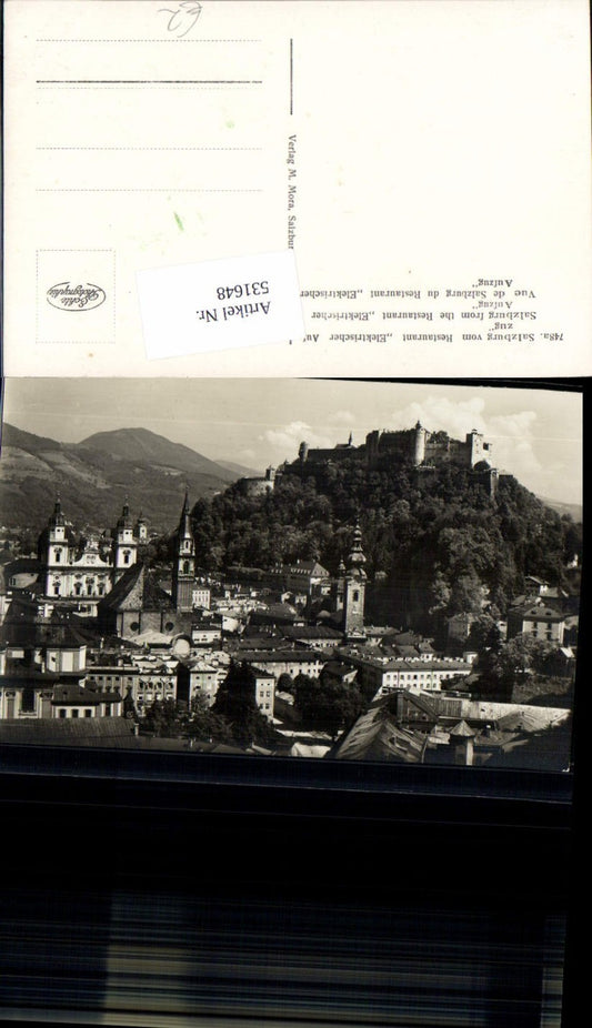 531648,Salzburg Stadt vom Restaurant Elektrischer Aufzug pub Mora 748a