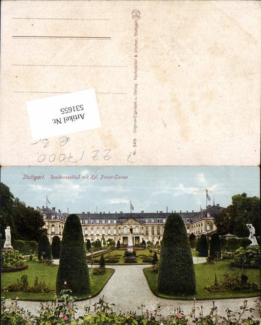 531655, Stuttgart Residenzschloss