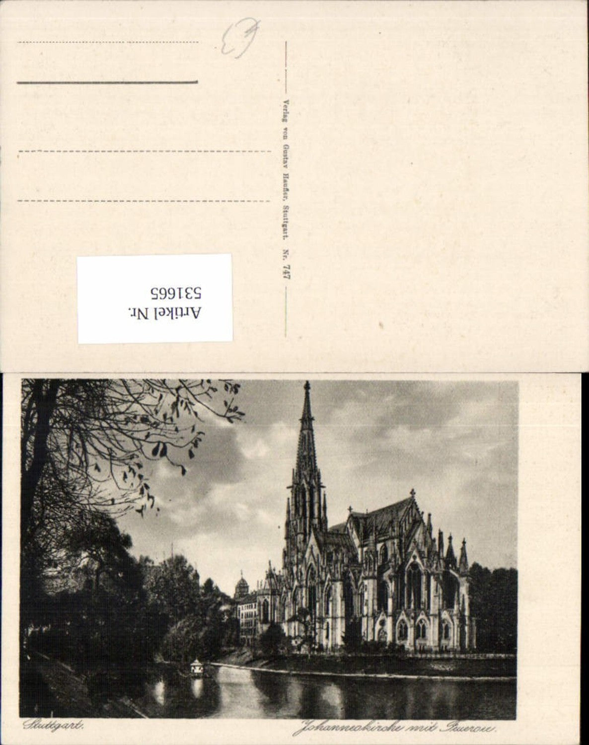 531665,Stuttgart Johanneskirche Church