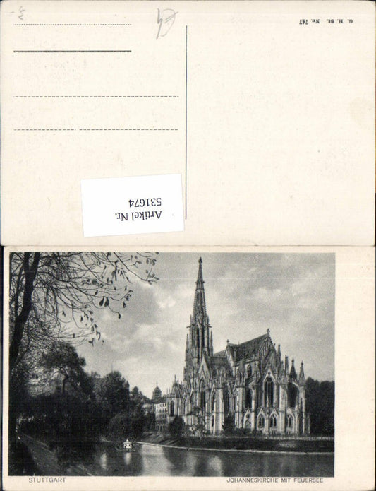 531674,Stuttgart Feuersee Church Johanneskirche