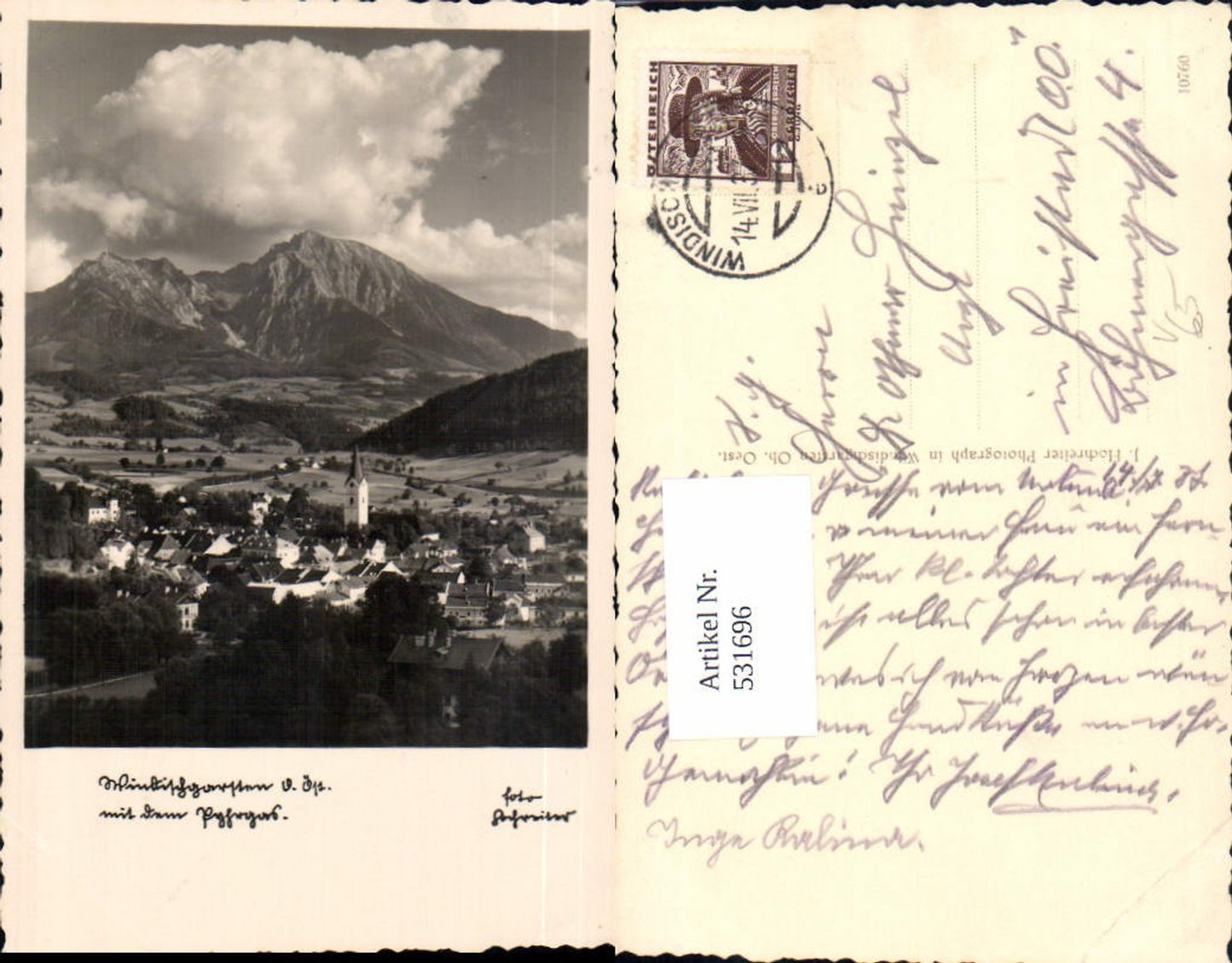 531696,Windischgarsten mit dem Pyhrgas pub Hochreiter