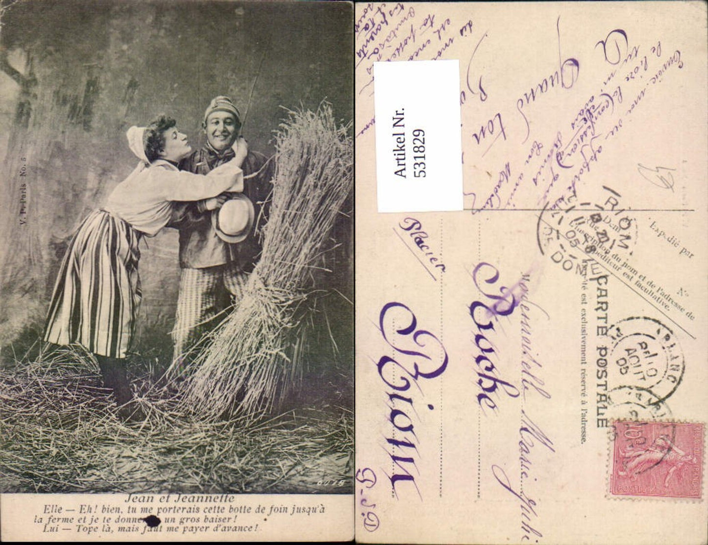 531829,Frau Liebe Paar Jean et Jeannette