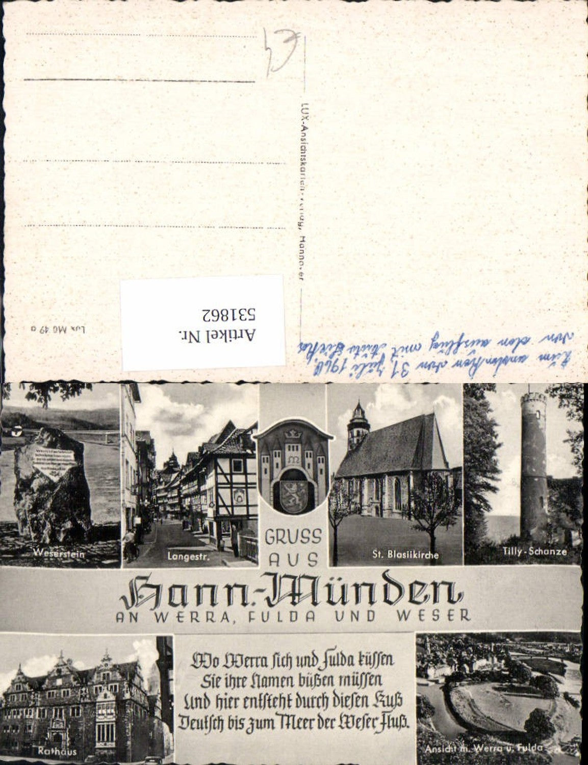 531862,Hann. Münden Lk Göttingen