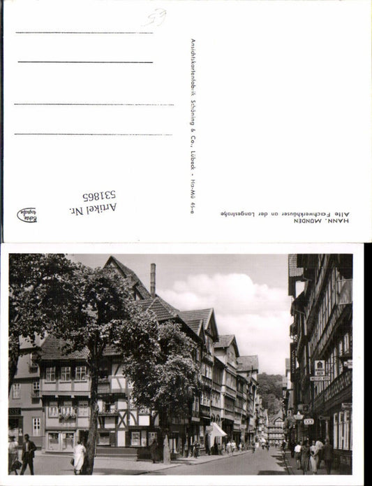 531865,Hann. Münden Lk Göttingen Straßenpartie