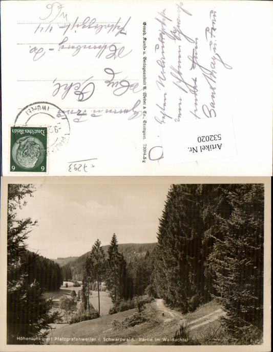 532020, Pfalzgrafenweiler Freudenstadt Waldachtal Part 1940