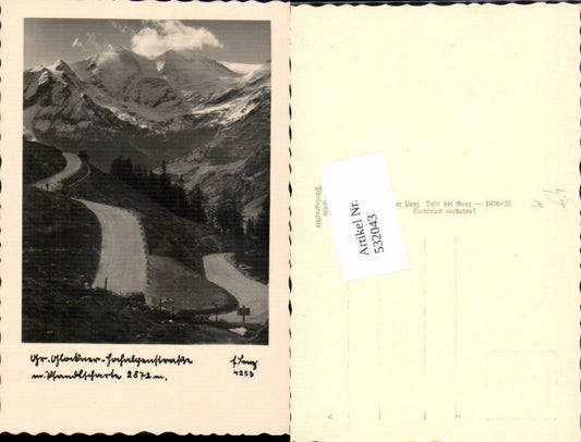 532043,Grossglockner Hochalpenstrasse Heiligenblut Partie 1940 pub Lenz 4253