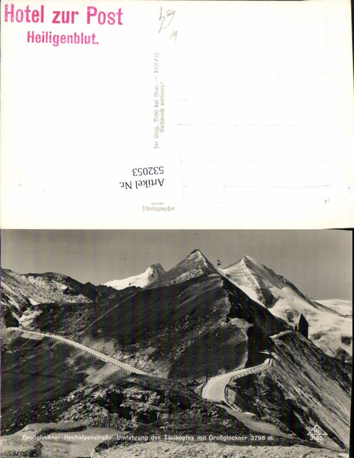 532053,Grossglockner Hochalpenstrasse Heiligenblut Umfahrung