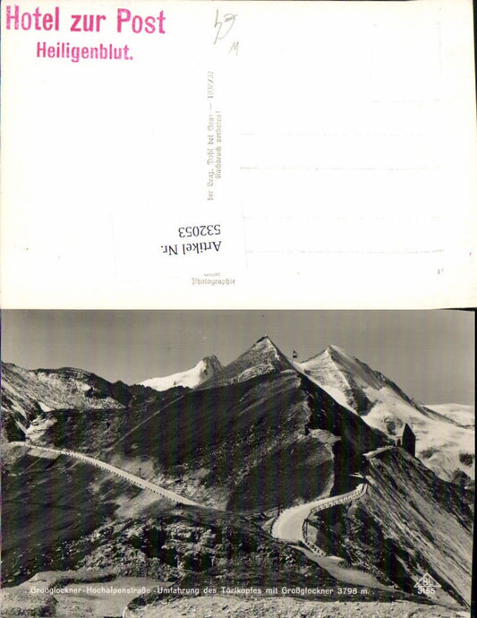 532053,Grossglockner Hochalpenstrasse Heiligenblut Umfahrung