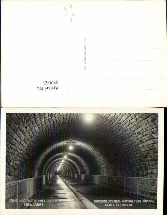 532055,Grossglockner Hochalpenstrasse Heiligenblut Hochtortunnel
