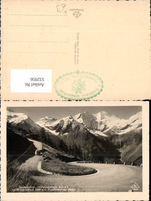 532056,Grossglockner Hochalpenstrasse Heiligenblut Kehre 6