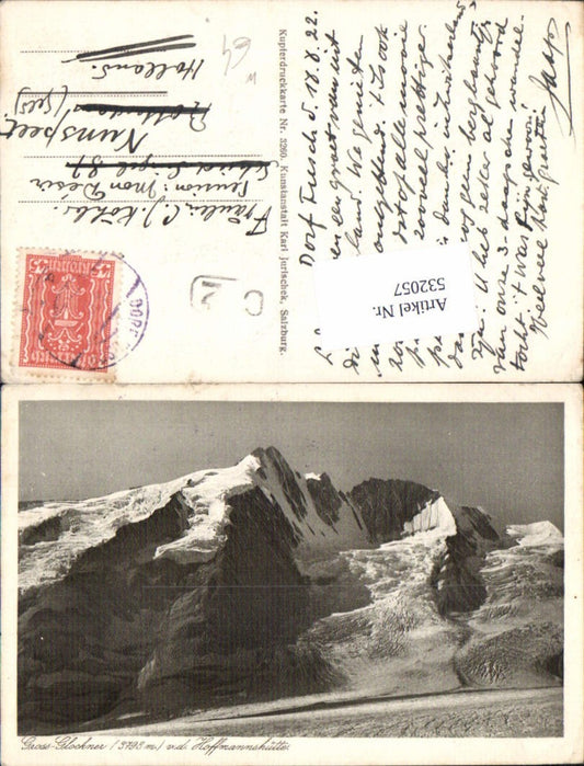 532057,Grossglockner Heiligenblut v.d. Hoffmannshütte
