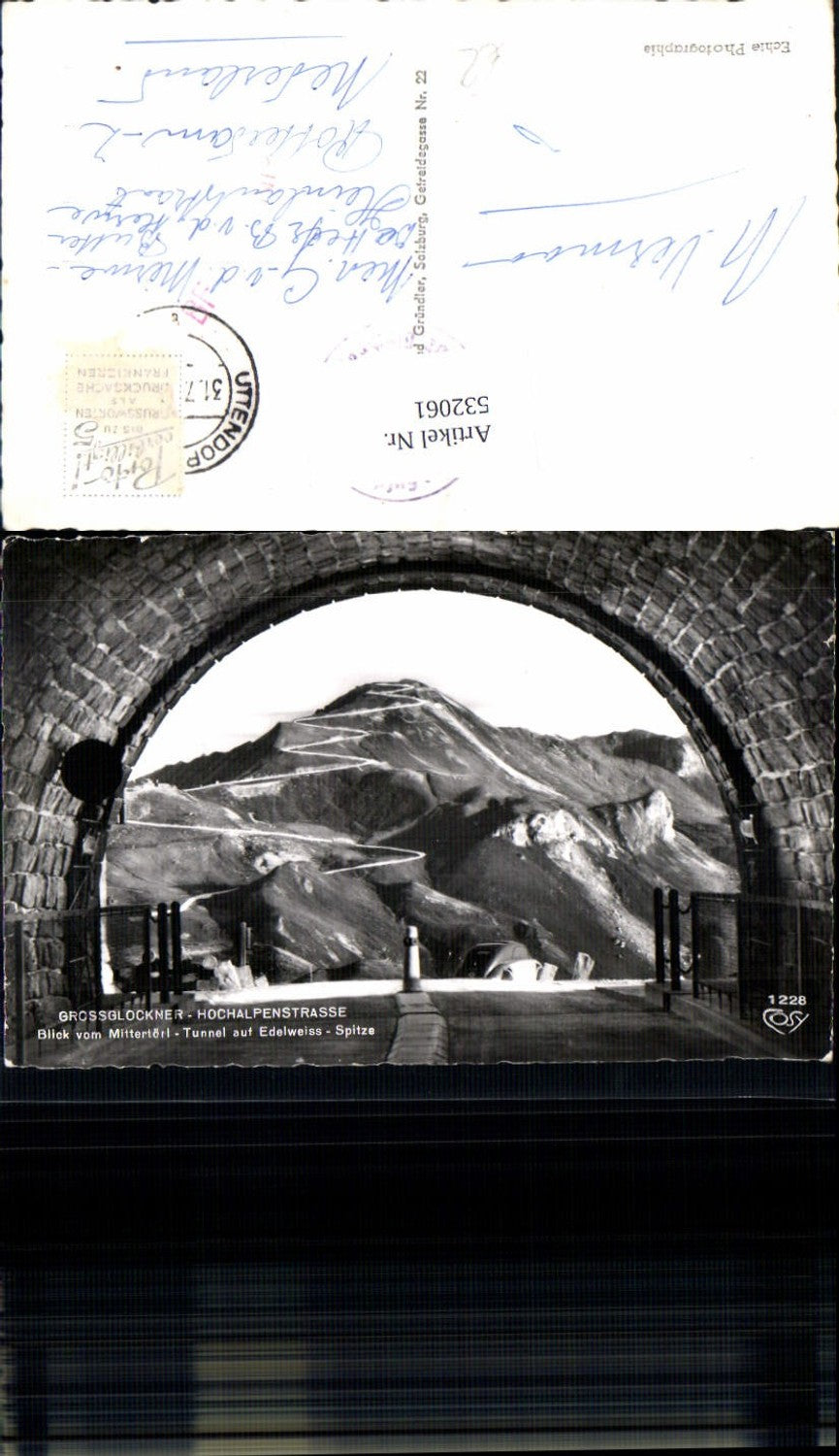 532061,Grossglockner Hochalpenstrasse Heiligenblut Mittertörl Tunnel