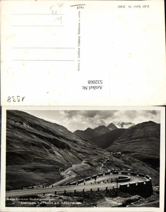 532068,Grossglockner Hochalpenstrasse Heiligenblut Südrampe