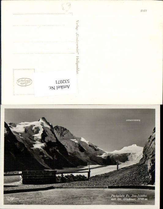 532071,Grossglockner Hochalpenstrasse Heiligenblut Parkplatz Josefshöhe