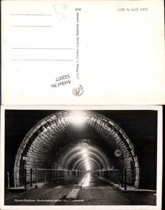 532077,Grossglockner Hochalpenstrasse Heiligenblut Hochtortunnel