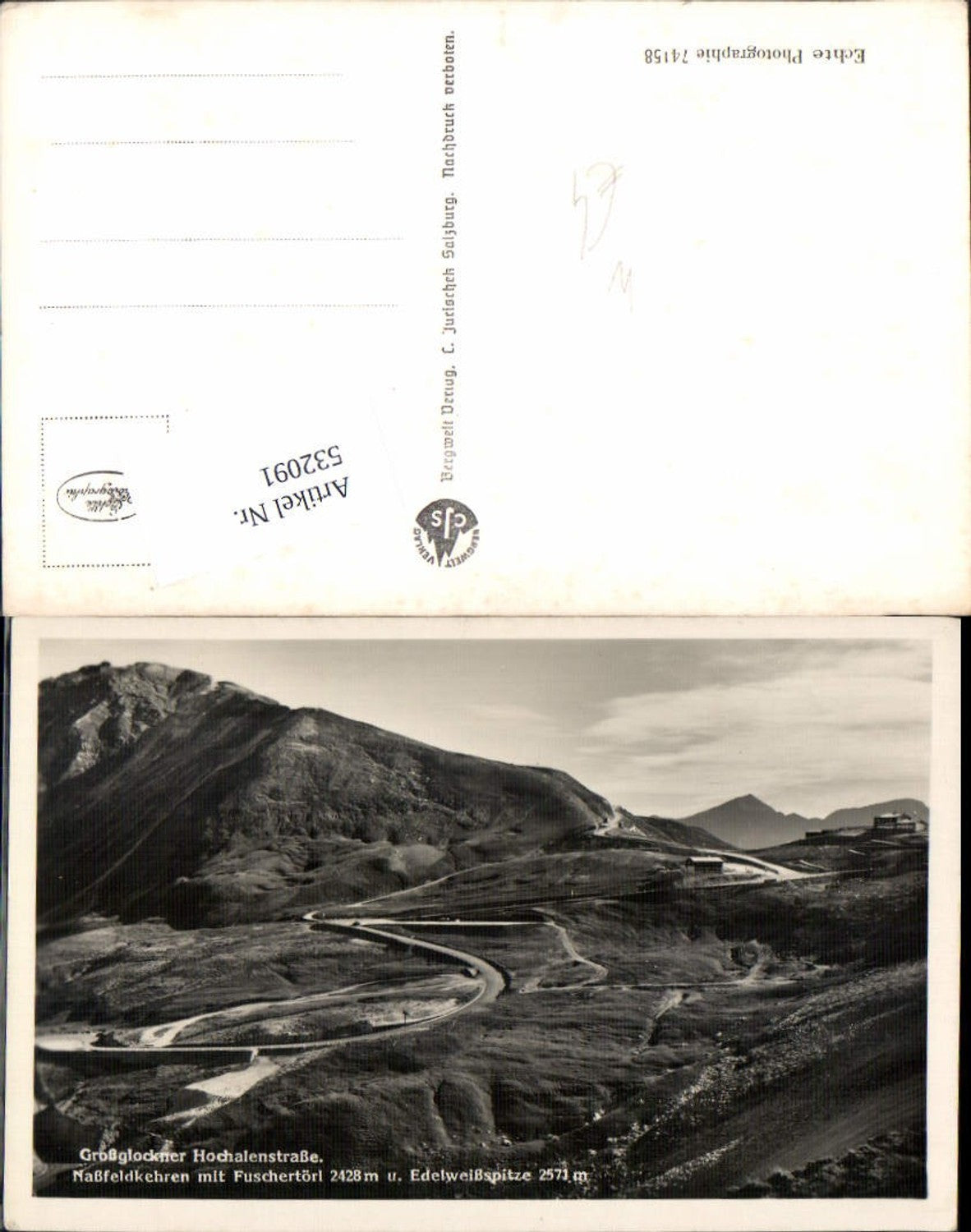 532091,Grossglockner Hochalpenstrasse Heiligenblut Naßfeldkehren