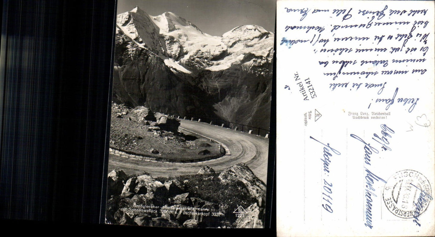 532141,Grossglockner Hochalpenstrasse Heiligenblut Kehre Sonnenwelleck