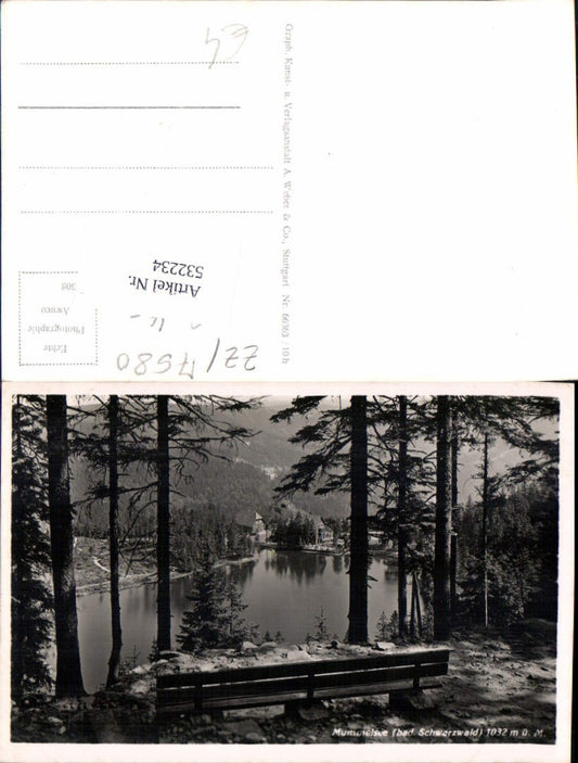 532234, Mummelsee in the Black Forest, Seebach, Achern