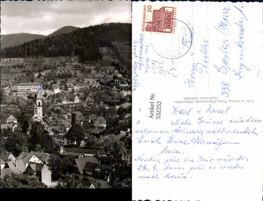 532252, Ottenhöfen in the Black Forest