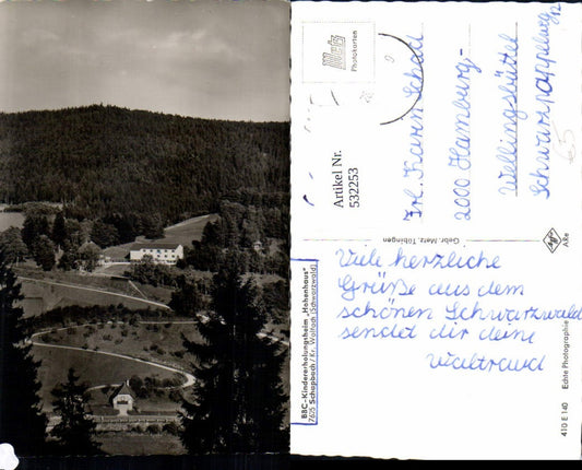 532253, Children's Recreation Home Hohenhaus Schapbach, Wolfach District